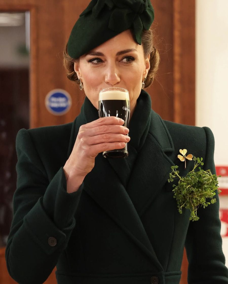 Kate Middleton en el día de San Patricio