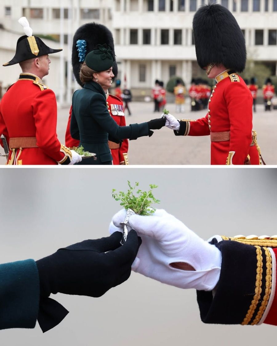 Kate Middleton en el día de San Patricio