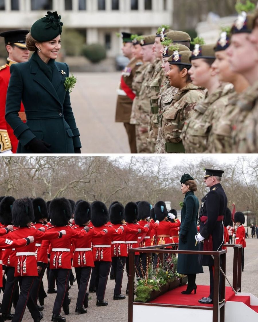 Kate Middleton en el día de San Patricio