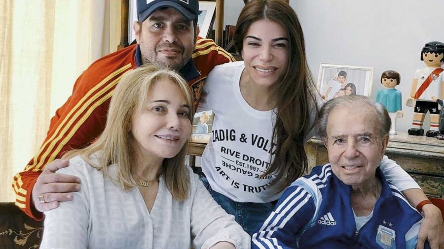 Zulemita Menem, Carlos Menem, Zulema Yoma y Carlos Nair Menem