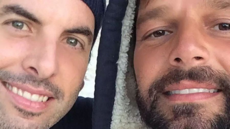 Ricky Martin y Carlos González Abella