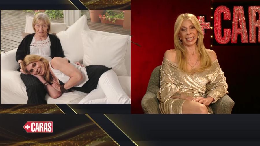 Silvia Pérez y su mamá