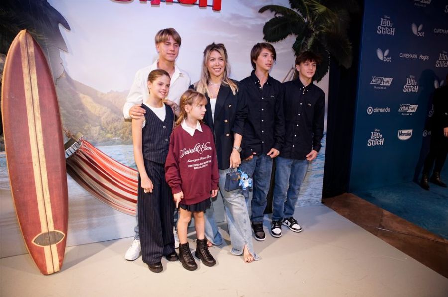Wanda Nara e hijos