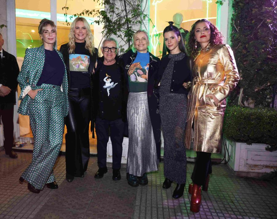 Julieta Cardinali, Valeria Mazza, Claudio Drescher, Jazmín Chebar, Violeta Urtizberea y Dolores Fonzí