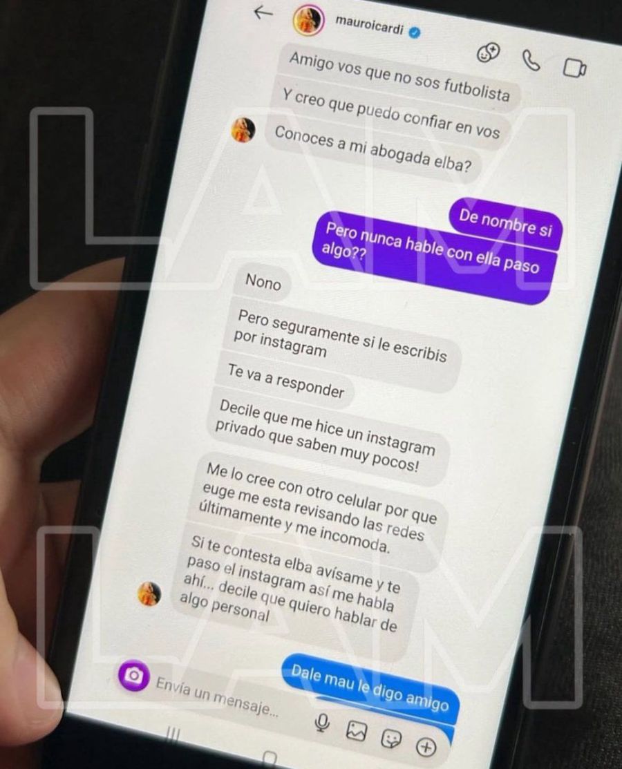 Mauro Icardi confiesa que la China Suárez le revisa el celular