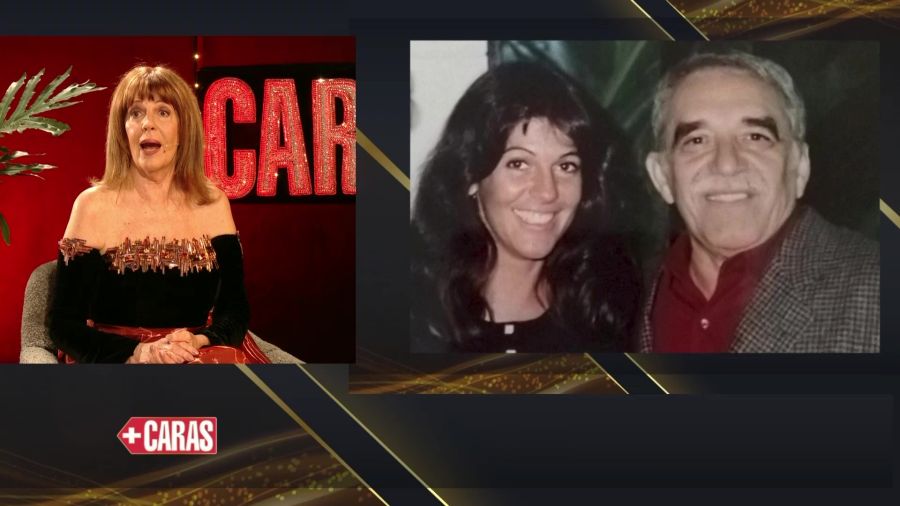 Susú Pecoraro con Gabriel García Marquez