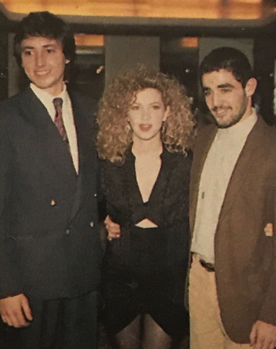 Germán Palacios, Andrea del Boca y Gustavo Bermúdez