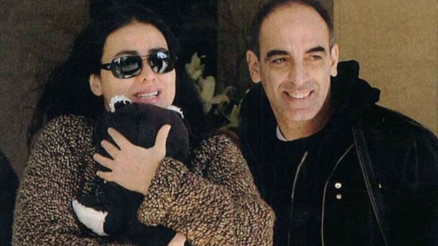 Mauricio Dayub y Paula Siero junto a su hijo Rafael