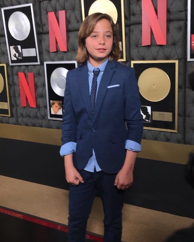 Izan Llunas, el nieto de Dyango que interpretó a Luis Miguel