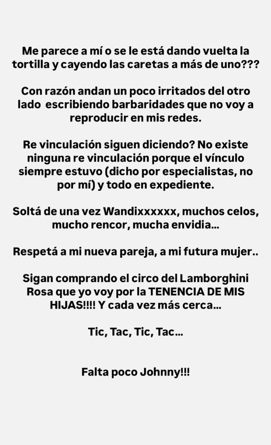 Mauro Icardi defendió a la China Suárez y apuntó contra Wanda Nara