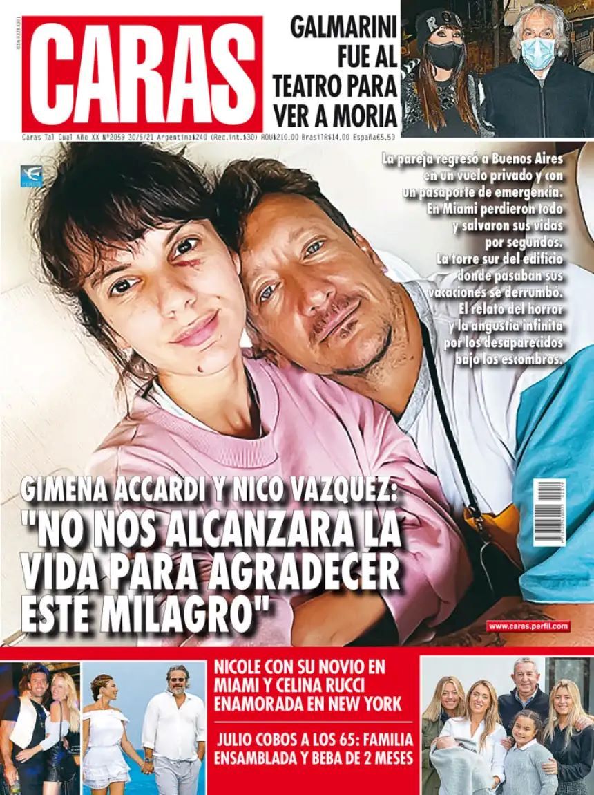 Nicolás Vázquez y Gimena Accardi