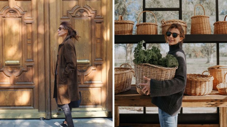 El estilo sobrio y clásico de Juliana Awada