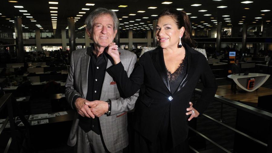 Claribel Medina y Pablo Alarcón