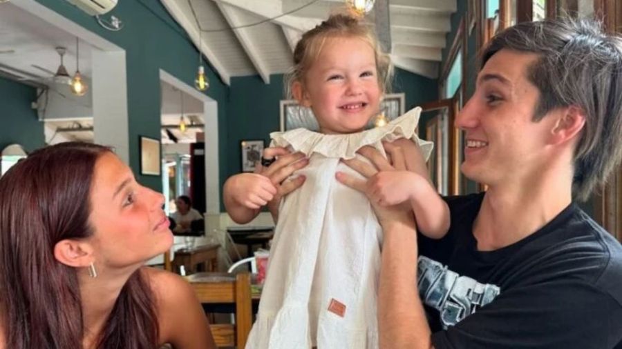 Delfina, Anita y Santino, los hijos de Roberto García Moritán