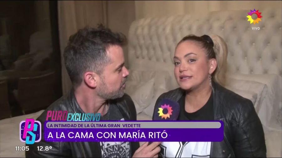 El dormitorio principal de María Eugenia