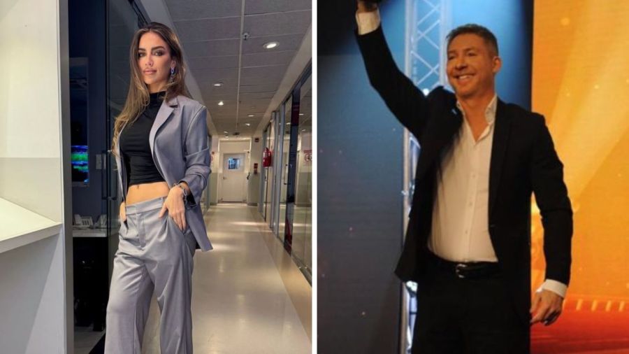 Rocío Robles y Adrián Suar