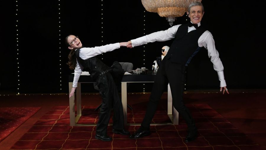 Ian Moche y Héctor Maugeri en +Caras