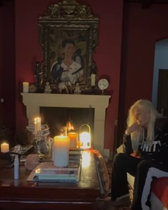 El living de Susana Giménez