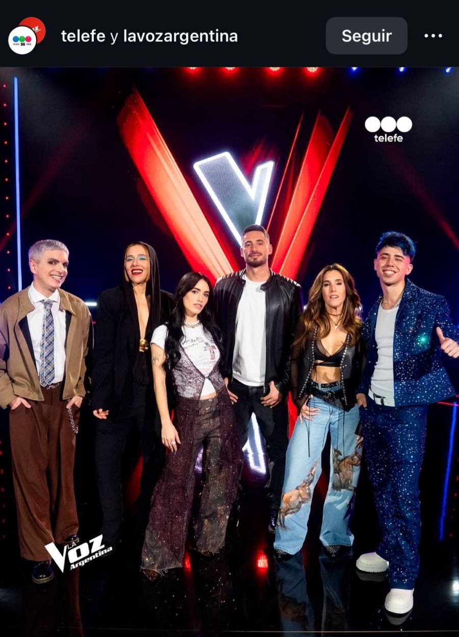 Los coaches de La Voz