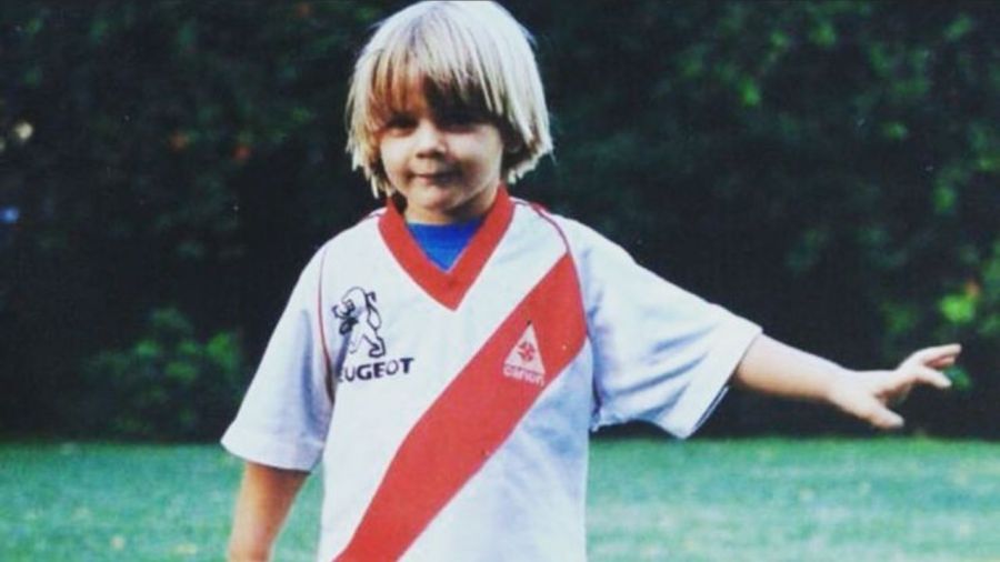 Rafael Candino de pequeño