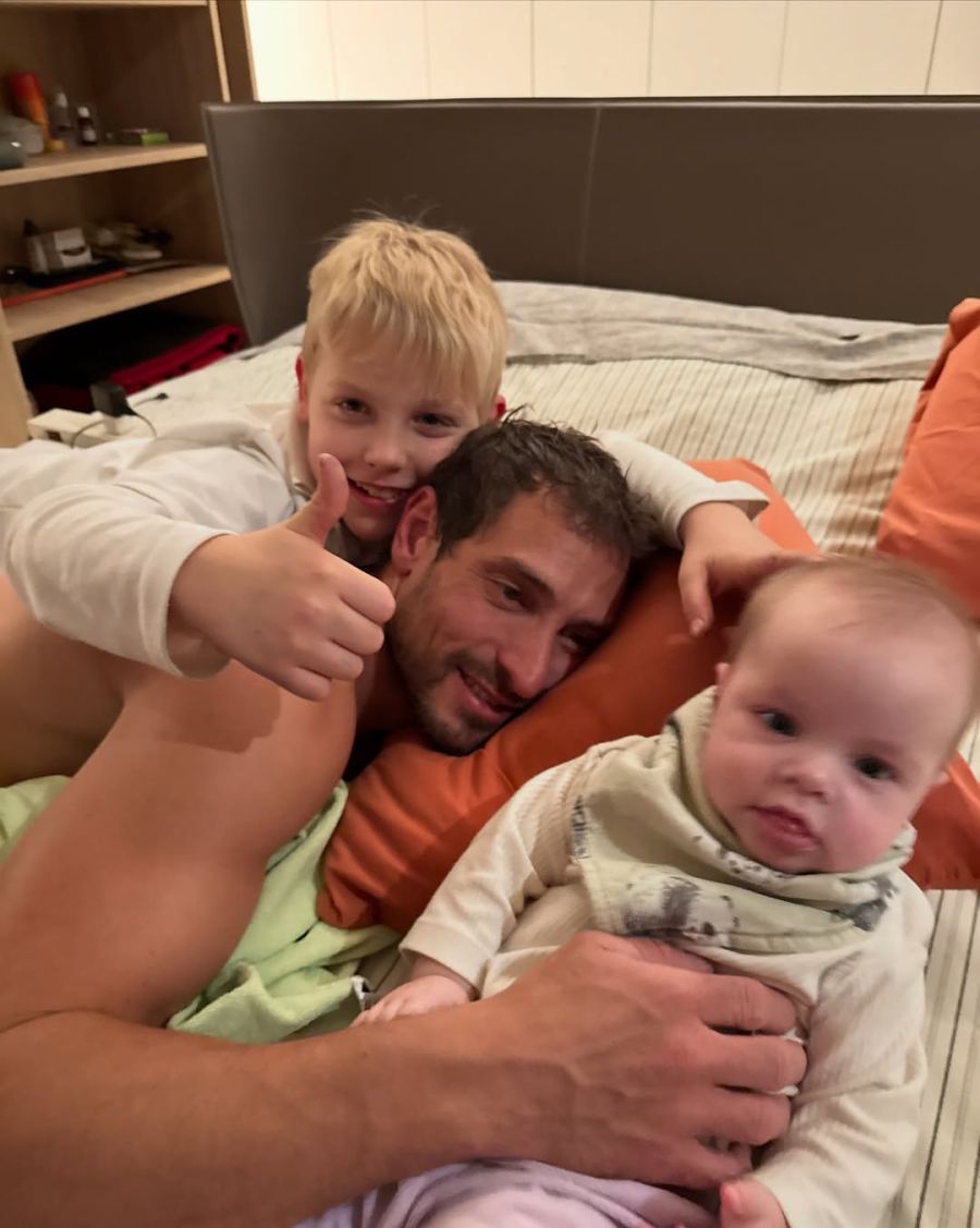 Mirko, Nicolás y Milenka