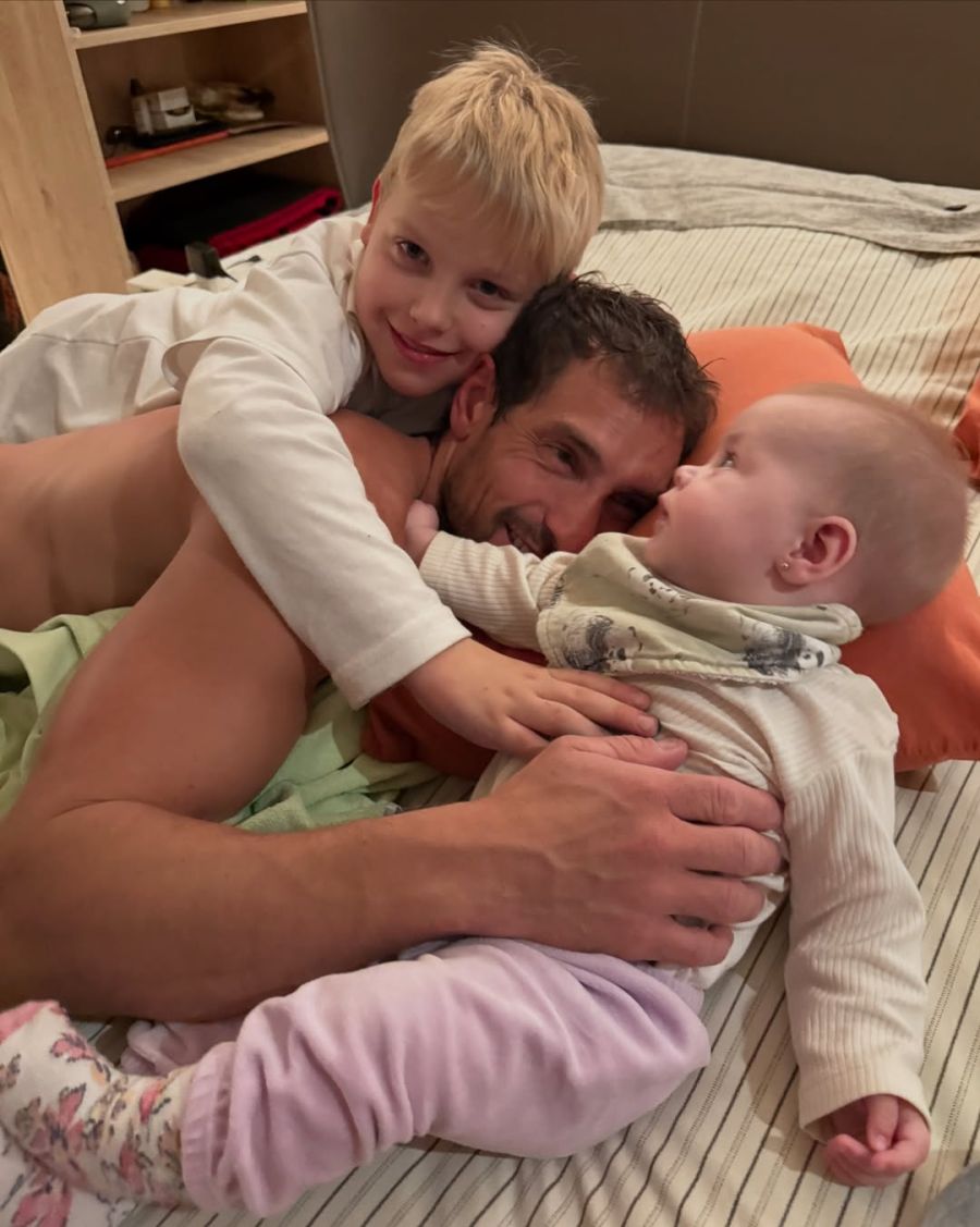 Mirko, Nicolás y Milenka