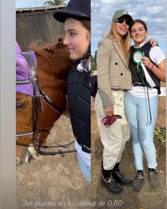 Sienna junto a Nicole