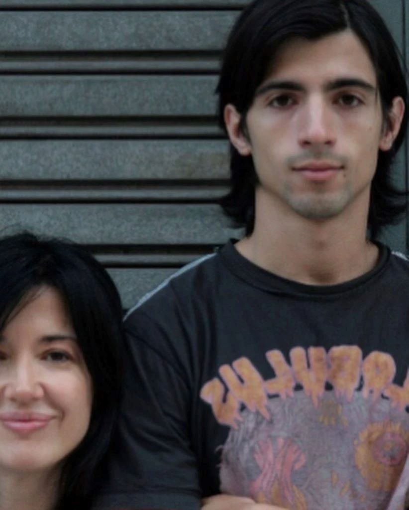 Andrea Bonelli y su hijo Lucio Romano