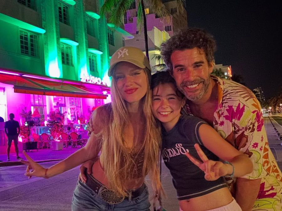 Rocío Pardo, Nicolás y Rufina Cabre