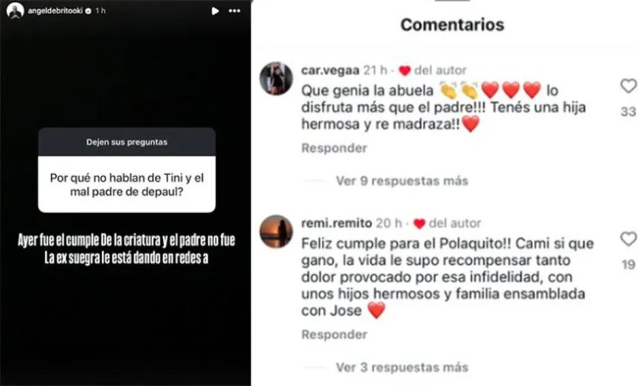 Ángel de Brito sobre la ausencia de De Paul en el cumpleaños de su hijo