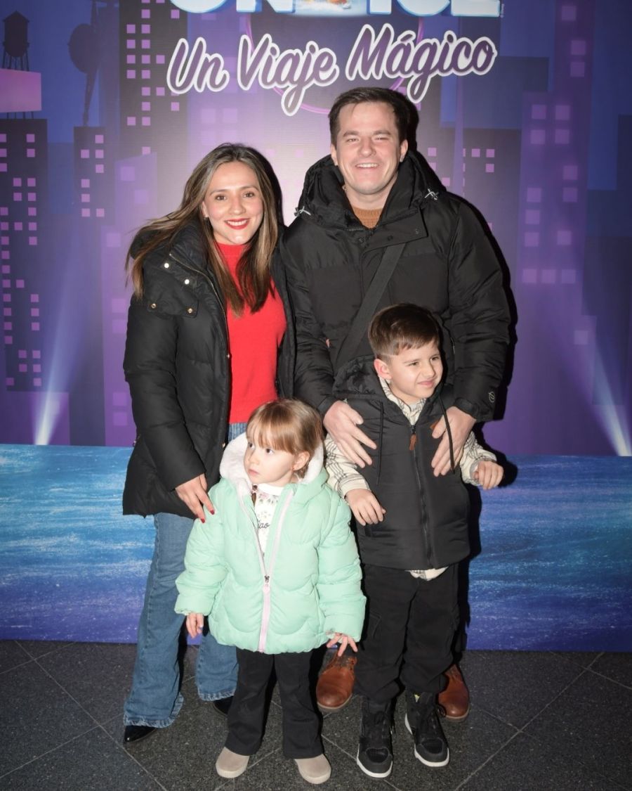 Nahuel Pennisi y familia