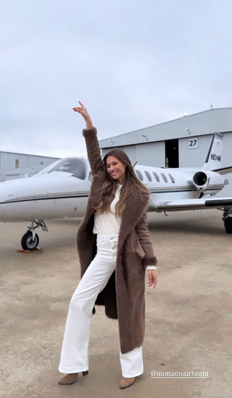 El look total white de Pampita