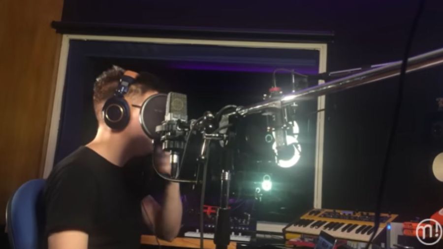 El estudio de grabación de Ale Sergi