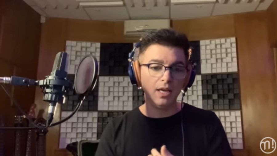 El estudio de grabación de Ale Sergi