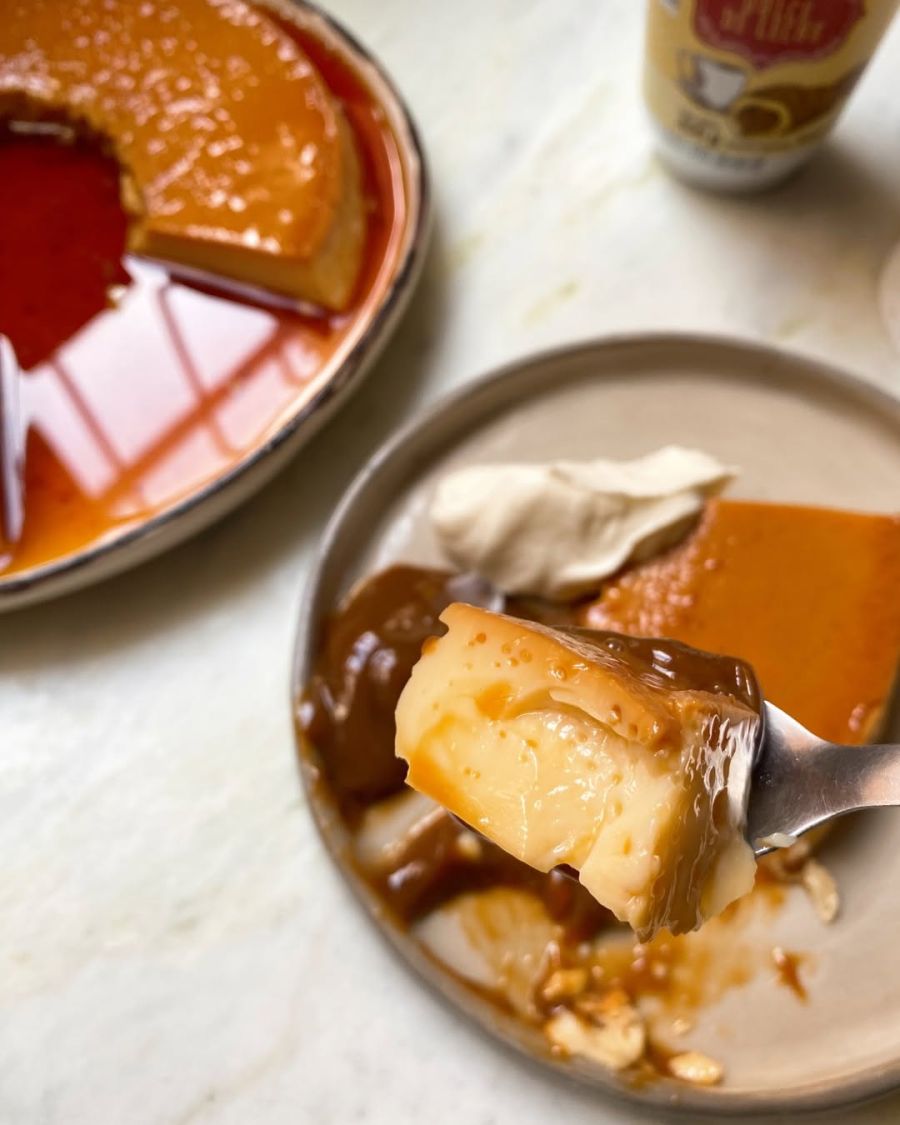 El resultado del flan
