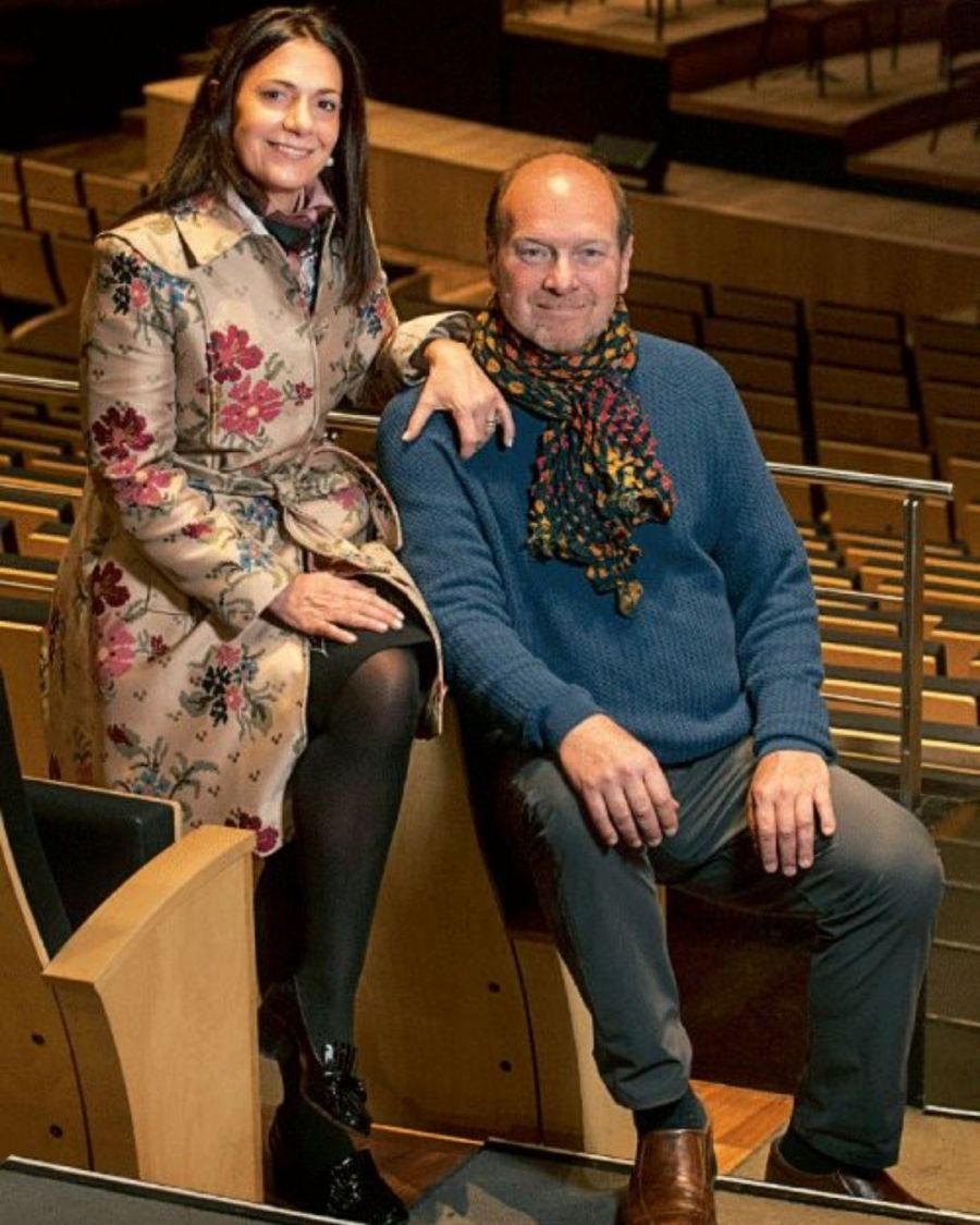 Gustavo Grobocopatel y Verónica Cangemi
