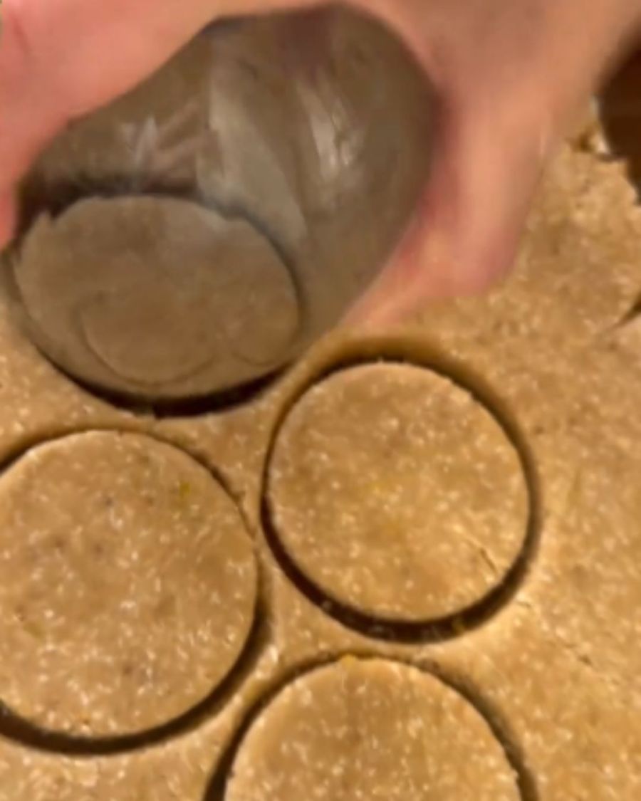 El paso a paso de las galletitas