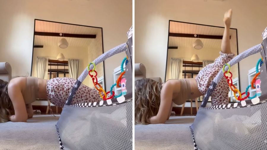 Jimena Barón compartió su rutina de entrenamiento junto a Arturo