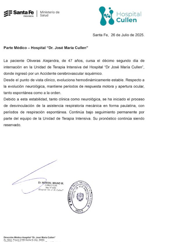 parte médico