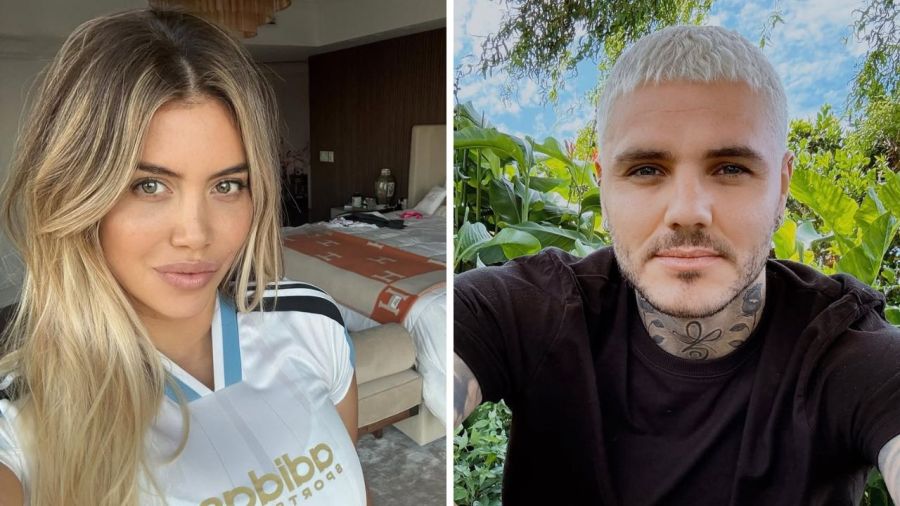 Mauro Icardi y Wanda Nara