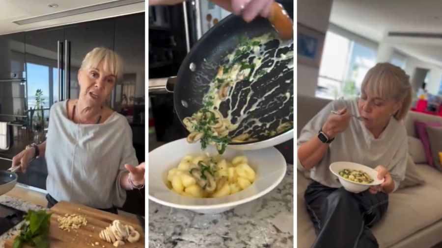 Claudia Villafañe compartió la receta de ñoquis de papa de su abuela