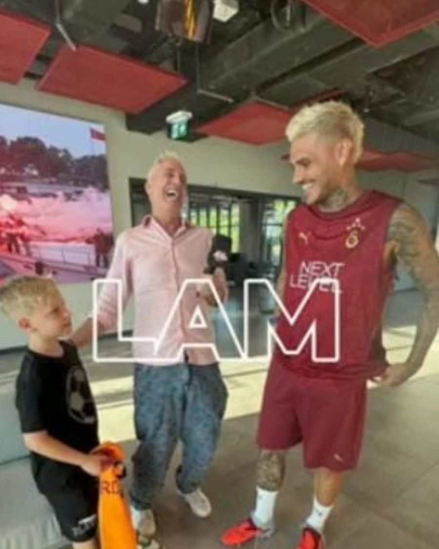 Marley, Mirko y Mauro Icardi