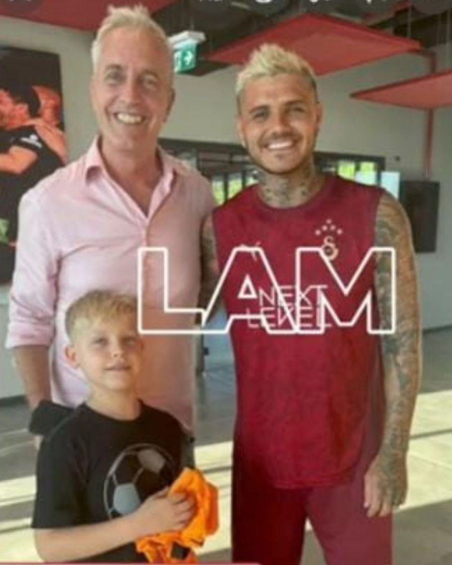 Marley, Mirko y Mauro Icardi