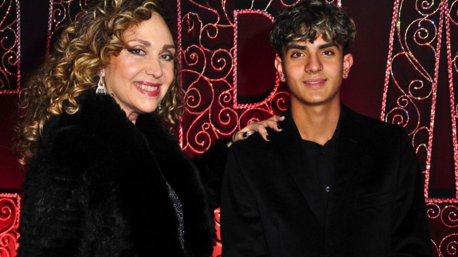 Sabrina Olmedo y su hijo, Tiago Alvarado Olmedo