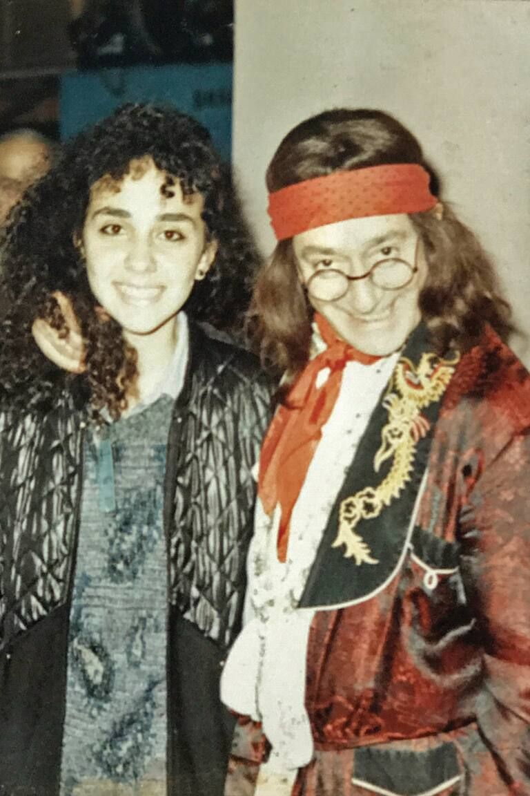 Sabrina y Alberto Olmedo