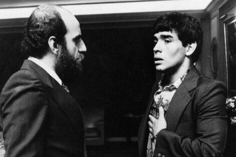 Horacio Pagani y Diego Maradona