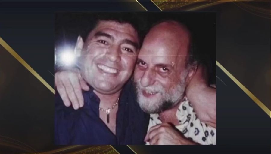 Horacio Pagani y Diego Maradona