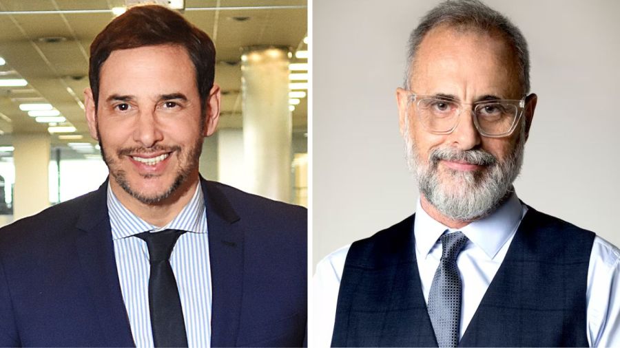 Rodrigo Lussich y Jorge Rial