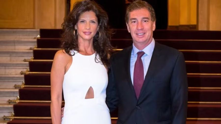 Analía Maiorana y Diego Santilli