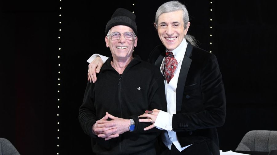 Gerardo Romano y Héctor Maugeri